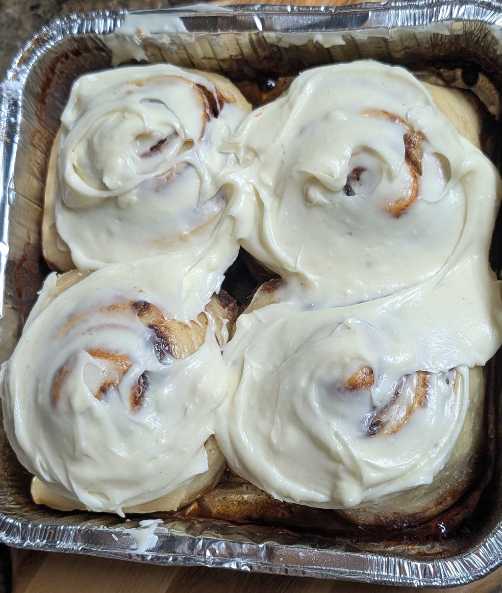 Sourdough Cinnamon Rolls (4 Pack)