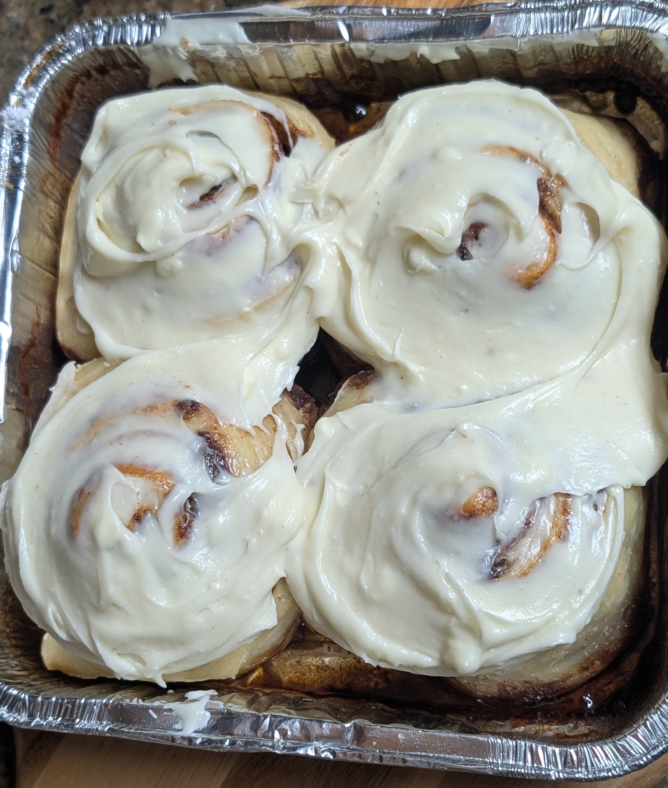 Sourdough Cinnamon Rolls (4 Pack)