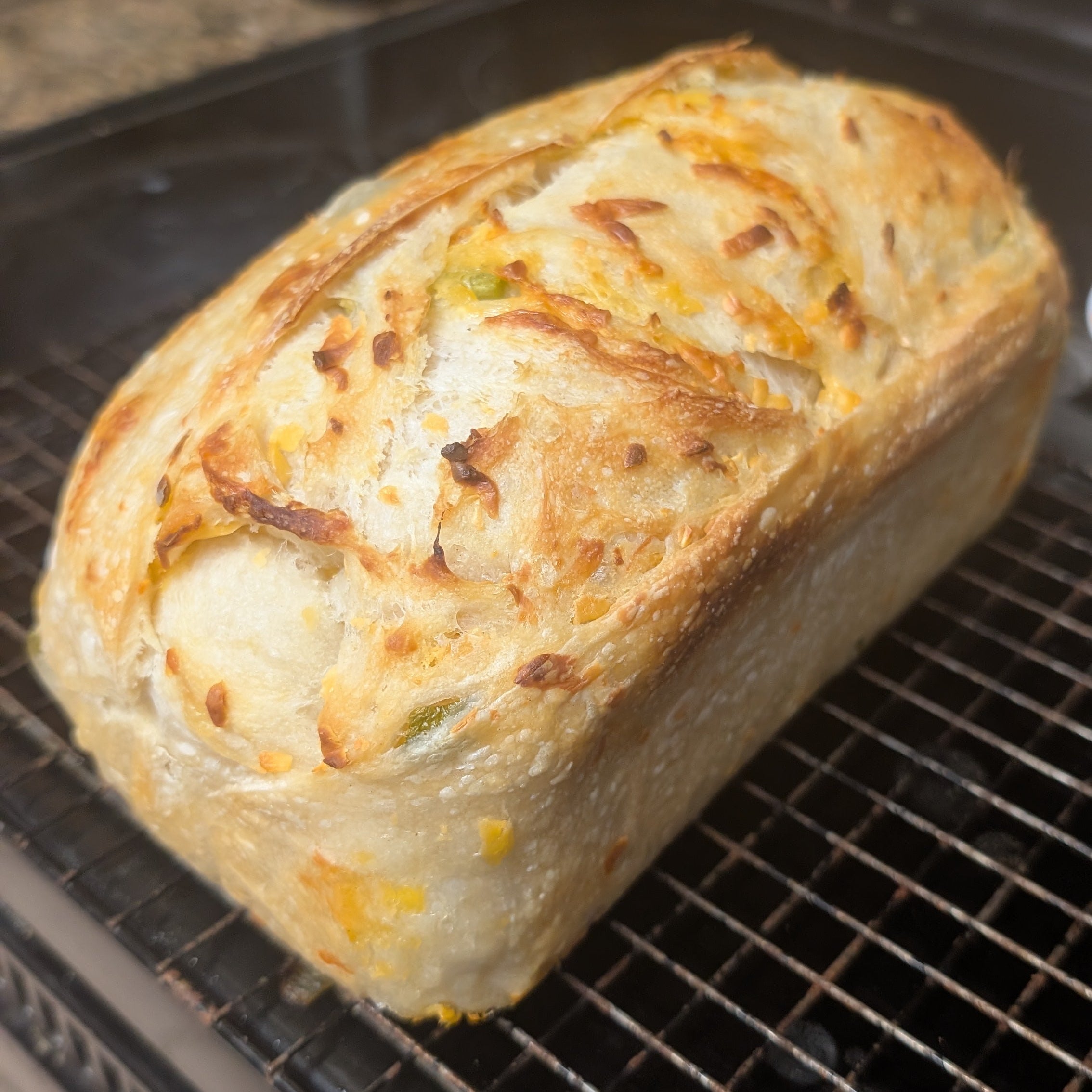 Jalepeno Cheddar Sourdough Loaf