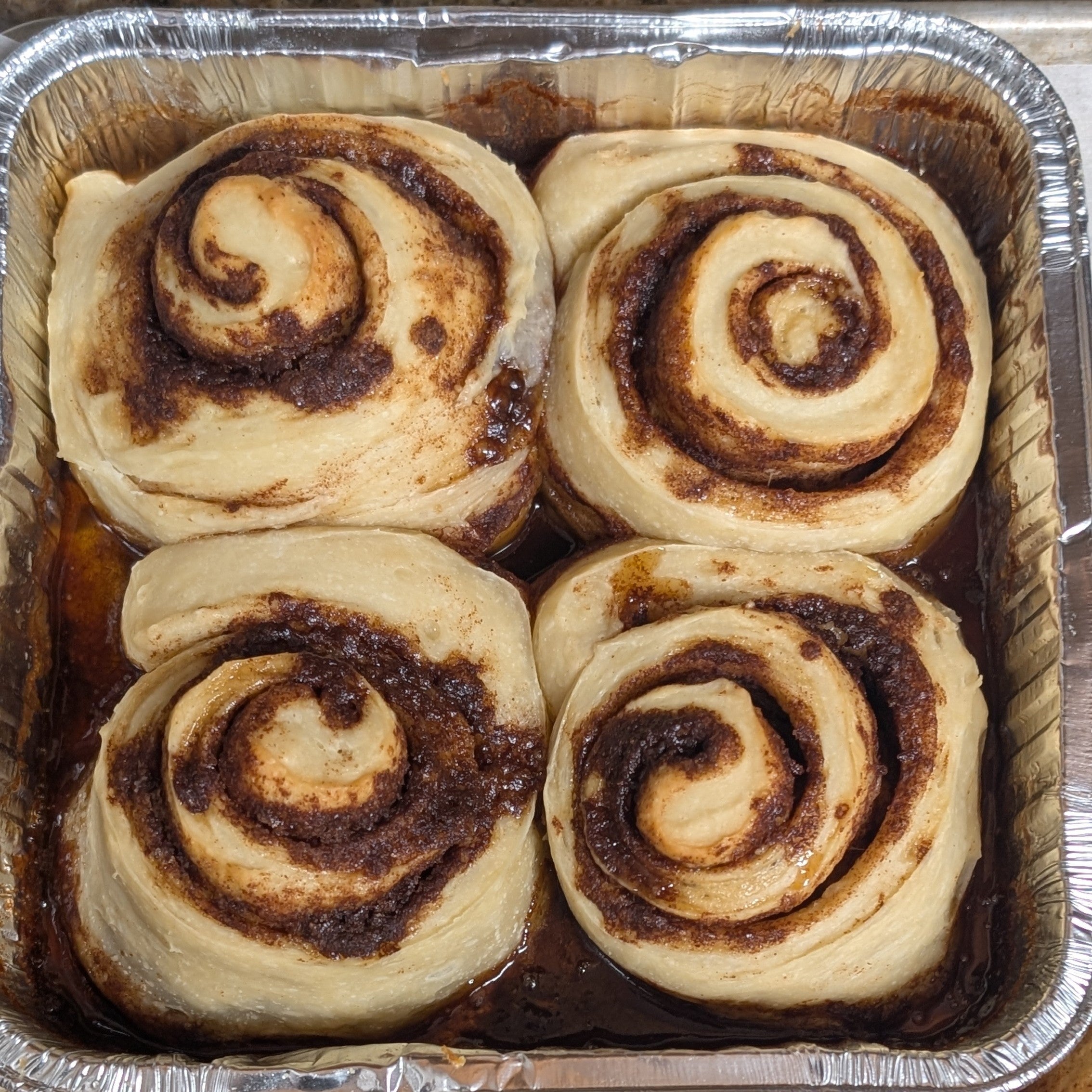 Sourdough Cinnamon Rolls (4 Pack)